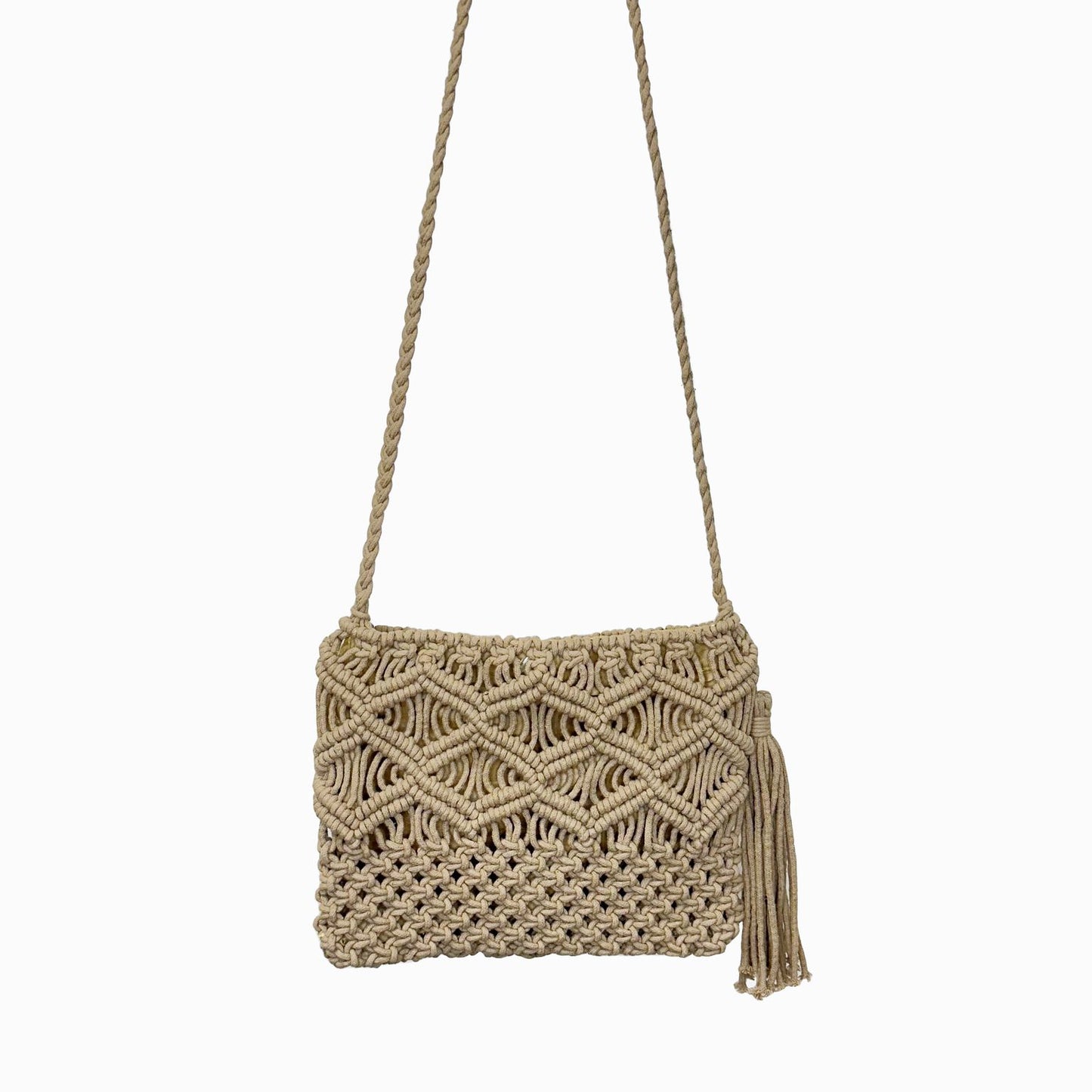 Adria Woven Cotton Cross-Body Bags