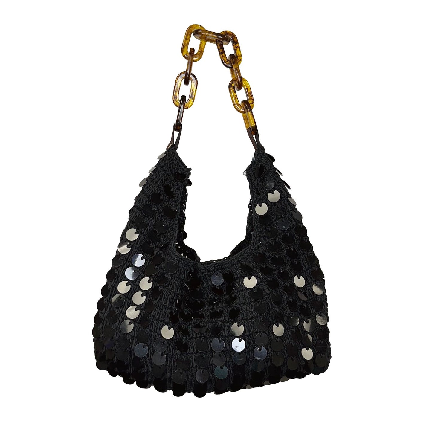 Mia Cotton Purse with Sequins